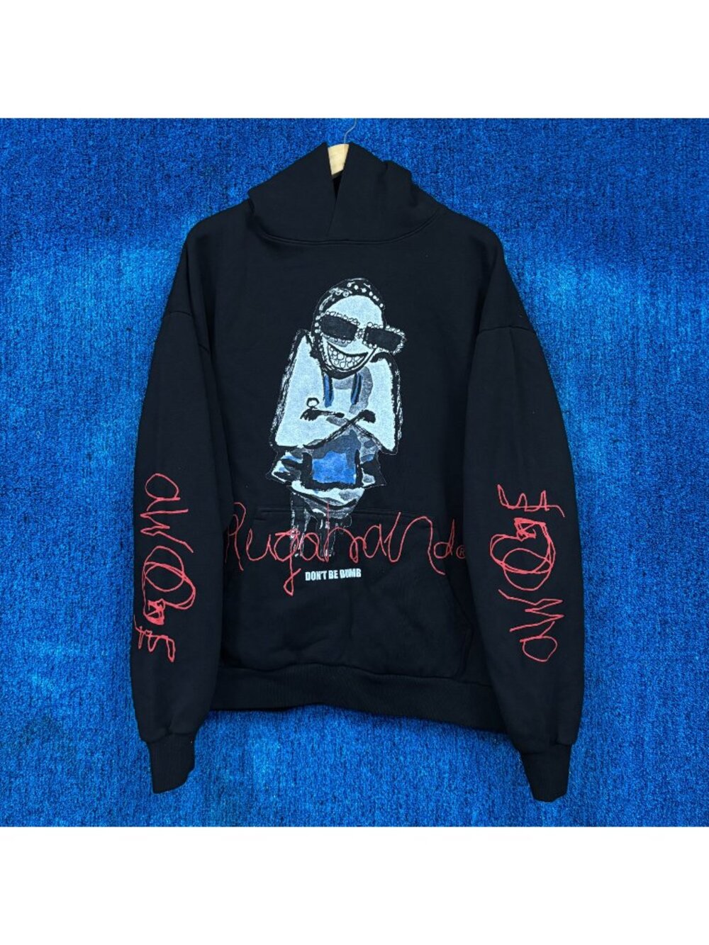 AWGE X ASAP Rocky “Don't Be Dumb” Graphic Hoodie Size XL